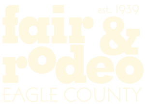 Logo for the Eagle County Fair and Rodeo. Click Here For Our Home Page.